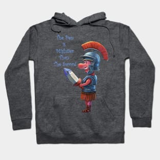 Roger the Red-Nosed Roman Hoodie